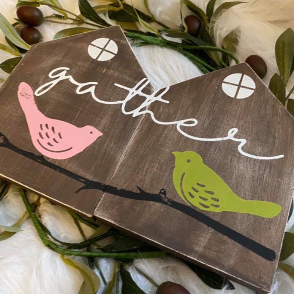 Gather Faux Birdhouses